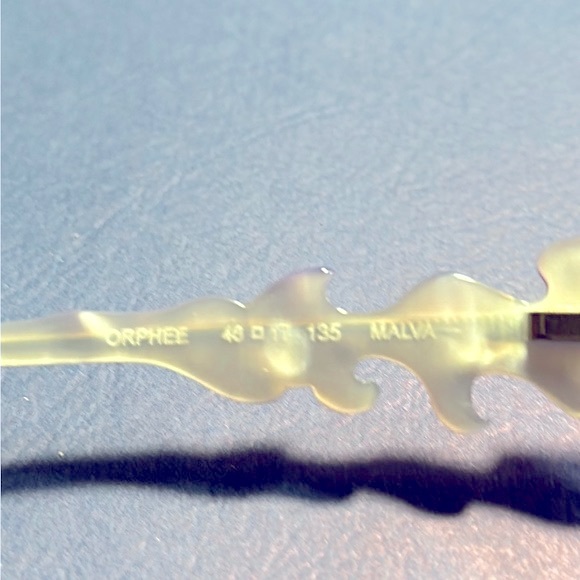 Eyeglasses Emmanuelle Khanh Orphee, made in France - Picture 6 of 6